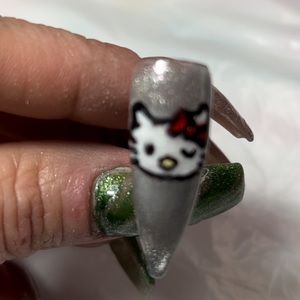 Hello Kitty Custom Press On Nails